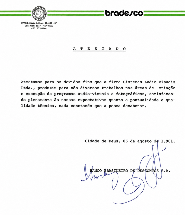 Carta do Bradesco